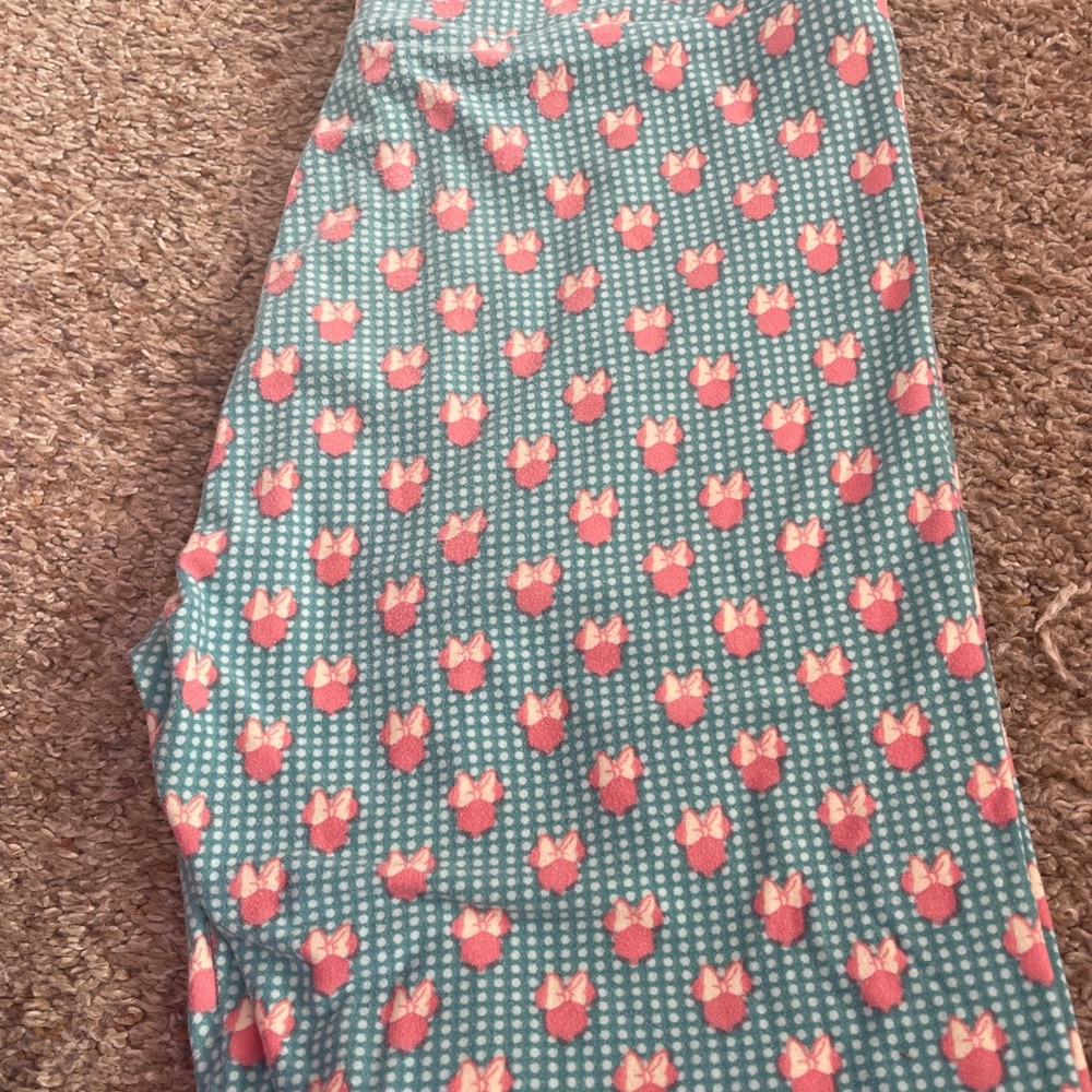 One size Minnie Mouse Patterned Leggings
